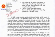 Quảng Ninh: Yêu cầu kiểm tra gấp việc khai thác than ở vùng núi Yên Tử