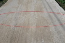 Đức Thọ, Hà Tĩnh: Đường vừa nghiệm thu khối lượng đã nứt nẻ, sạt lở