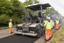 Success for first UK use of cold repaving