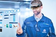 Holograms to help with lift maintenance