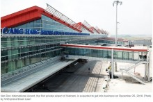 Vietnam’s first private airport set for Christmas launch