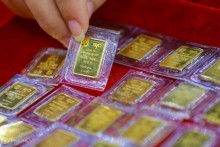 The price of gold bars exceeds 75 million VND