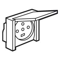PLEXO FLUSH-MOUNTING SOCKET20A