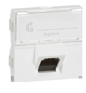 RJ45 C6A STP 2M 45D MOSAIC