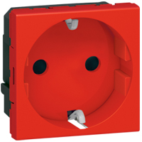 SKT OUTLET 2P+E SO (RED)