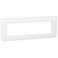 8M HOR WHITE PLATE