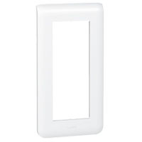 5M VERT WHITE PLATE