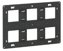 SUPPORT BATIBOX 2X6/8 MODULES