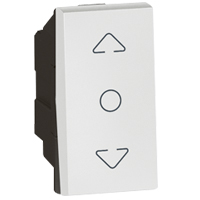 CURT SWITCH 1M CENTER OFF WH