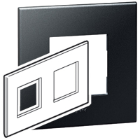 PLATE 2X2M SQ GRAPHITE SCH AR