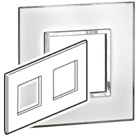 PLATE 2X2M F/B SCH SQ MIRROR