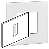 PLATE 1 M  ITALY SQ WH