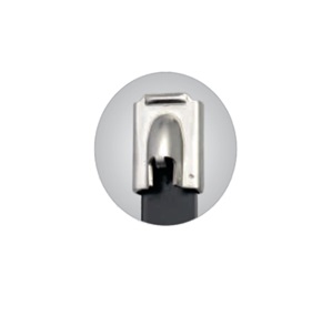 Ball Lock-Coated-SS316, W=4.6mm - T=0.25mm - L=100mm