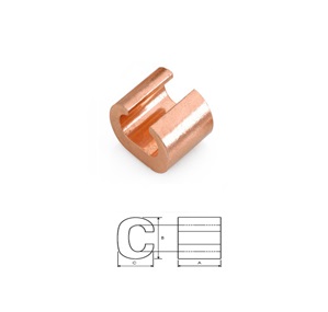 Kẹp rẽ nhánh chữ C6-6 - Đồng