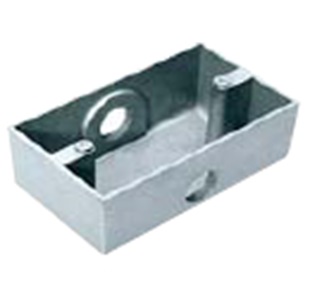 Wide series F.S Box- 70x120, 2 knockout 1/2