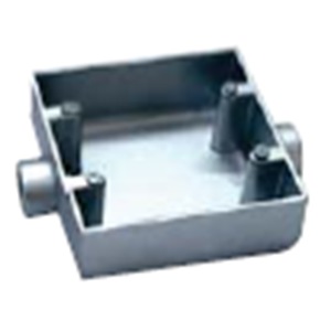 F.S Box 110x110, straight 2 way size 1/2