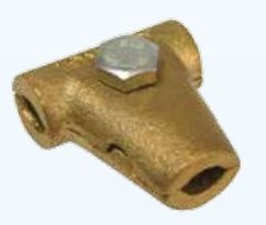 Tee clamp cable size 50 - 70 sq.mm - Copper Alloy