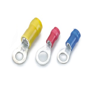 Ring Type Insulated Cable Lug 1.25-3, Red