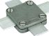 Square Tape Support Aluminium Alloy size 25x3mm - Aluminium Alloy